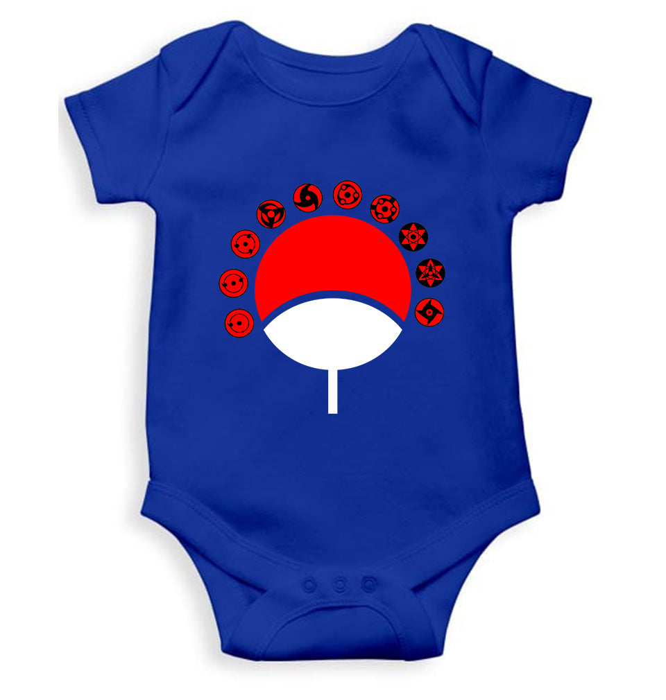 Sharingan Kids Romper For Baby Boy/Girl-0-5 Months(18 Inches)-Royal Blue-Ektarfa.online