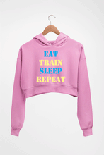 Load image into Gallery viewer, Gym Crop HOODIE FOR WOMEN-Light Baby Pink-Ektarfa.online
