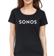 Load image into Gallery viewer, Sonos T-Shirt for Women-Black-Ektarfa.online
