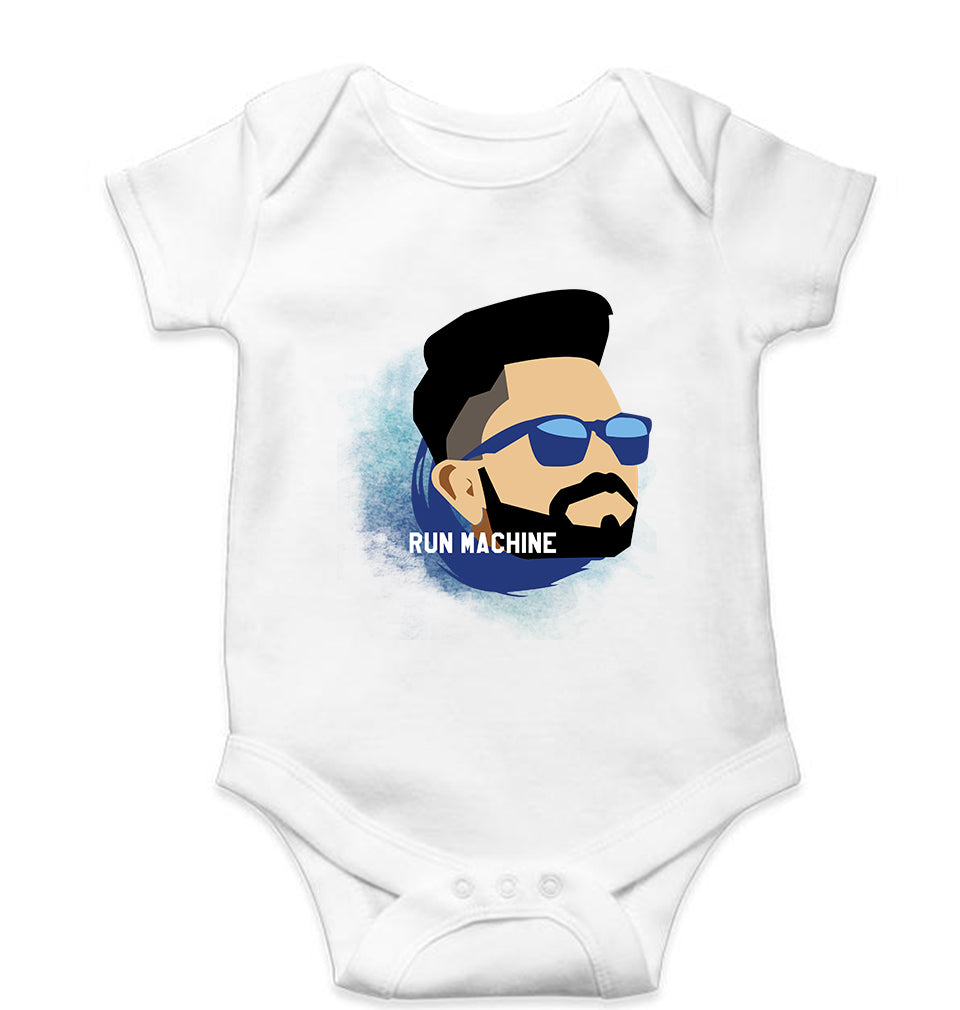 Virat Kohli Kids Romper For Baby Boy/Girl-White-Ektarfa.online