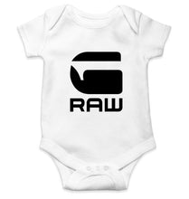 Load image into Gallery viewer, G Raw Kids Romper For Baby Boy/Girl-0-5 Months(18 Inches)-White-Ektarfa.online
