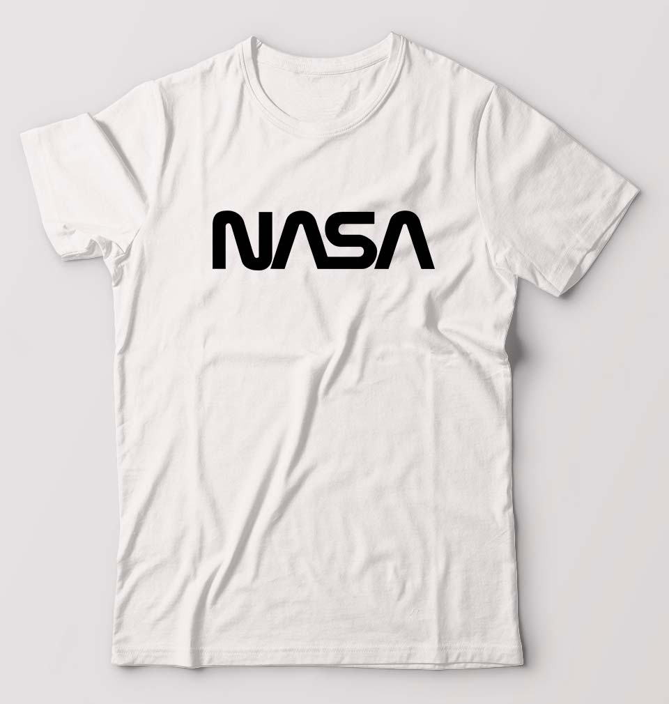 NASA T-Shirt for Men-White-Ektarfa.online