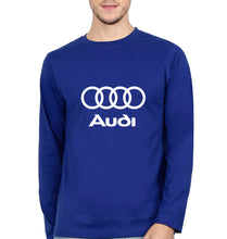 Load image into Gallery viewer, Audi Full Sleeves T-Shirt for Men-Royal Blue-Ektarfa.online

