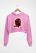 Load image into Gallery viewer, Karl Marx Crop HOODIE FOR WOMEN-Light Baby Pink-Ektarfa.online

