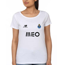 Load image into Gallery viewer, FC Porto 2021-22 T-Shirt for Women-White-Ektarfa.online
