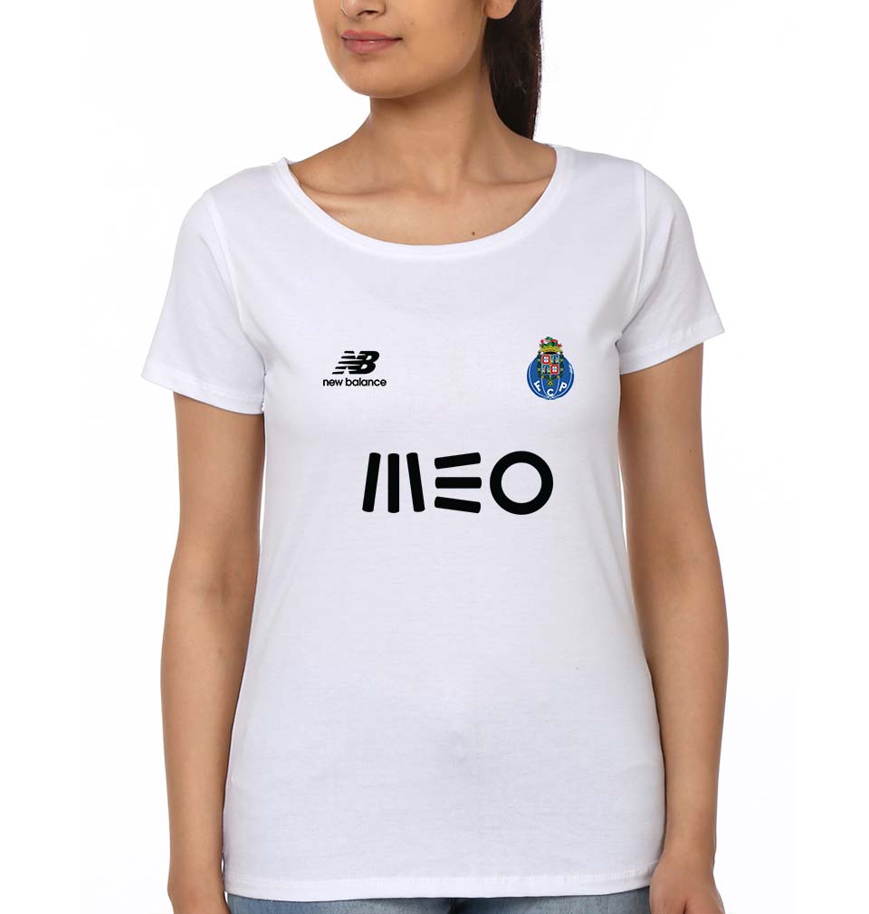 FC Porto 2021-22 T-Shirt for Women-White-Ektarfa.online