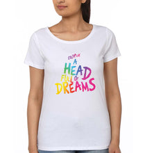 Load image into Gallery viewer, Coldplay T-Shirt for Women-White-Ektarfa.online
