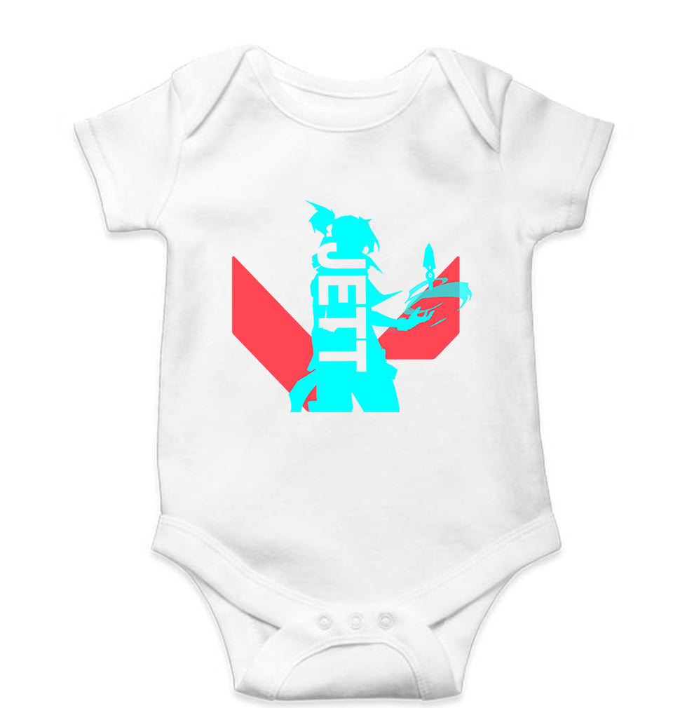 Valorant Kids Romper For Baby Boy/Girl-White-Ektarfa.online