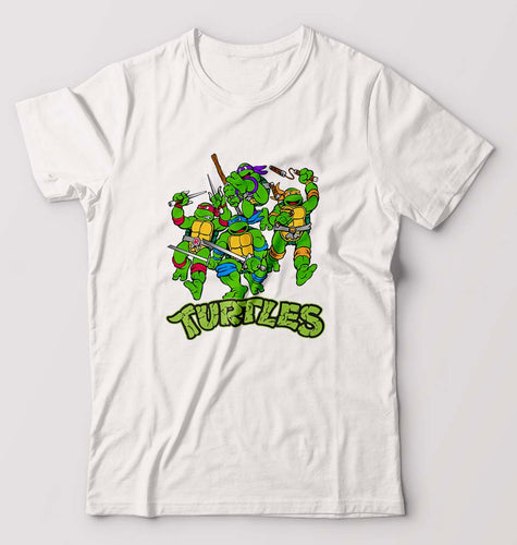 Ninja Turtles TMNT T-Shirt for Men-White-Ektarfa.online