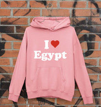 Load image into Gallery viewer, I Love Egypt Unisex Hoodie for Men/Women-Light Pink-Ektarfa.online
