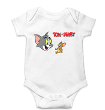 Load image into Gallery viewer, Tom and Jerry Kids Romper For Baby Boy/Girl-0-5 Months(18 Inches)-White-Ektarfa.online
