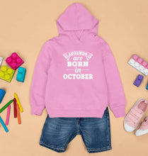 Load image into Gallery viewer, Legends are Born in October Kids Hoodie for Boy/Girl-1-2 Years(24 Inches)-Light Baby Pink-Ektarfa.online
