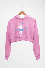 Load image into Gallery viewer, Badminton Crop HOODIE FOR WOMEN-Light Baby Pink-Ektarfa.online
