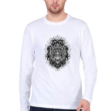 Load image into Gallery viewer, Monster Full Sleeves T-Shirt for Men-White-Ektarfa.online

