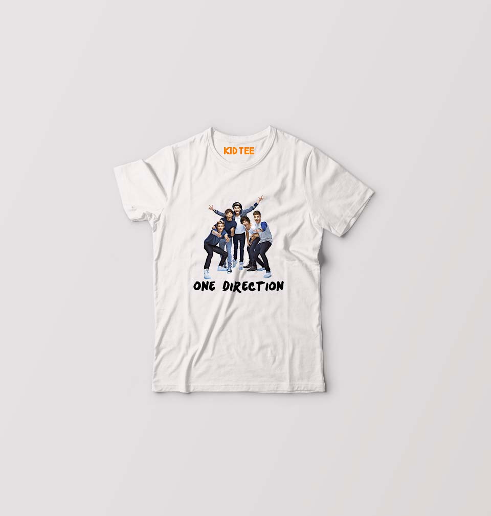 One Direction Kids T-Shirt for Boy/Girl-White-Ektarfa.online
