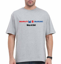 Load image into Gallery viewer, Maruti Suzuki Oversized T-Shirt for Men-Grey-Ektarfa.online
