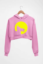 Load image into Gallery viewer, Batman Superhero Crop HOODIE FOR WOMEN-Light Baby Pink-Ektarfa.online

