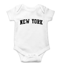 Load image into Gallery viewer, New York Kids Romper For Baby Boy/Girl-White-Ektarfa.online
