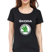 Load image into Gallery viewer, Skoda T-Shirt for Women-Black-Ektarfa.online
