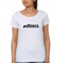 Load image into Gallery viewer, Fast &amp; Furious T-Shirt for Women-White-Ektarfa.online
