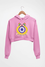Load image into Gallery viewer, CRPF Crop HOODIE FOR WOMEN-Light Baby Pink-Ektarfa.online
