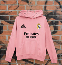 Load image into Gallery viewer, Real Madrid 2021-22 Unisex Hoodie for Men/Women-S(40 Inches)-Light Pink-Ektarfa.online
