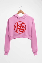 Load image into Gallery viewer, Goku Crop HOODIE FOR WOMEN-Light Baby Pink-Ektarfa.online
