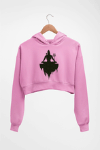 Load image into Gallery viewer, Mahakal Mahadev Bholenath Shiva Shivji Crop HOODIE FOR WOMEN-Light Baby Pink-Ektarfa.online
