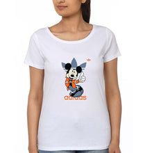Load image into Gallery viewer, Mickey T-Shirt for Women-White-Ektarfa.online
