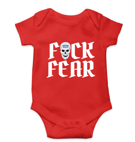 Stone Cold Steve Austin (WWE) Kids Romper For Baby Boy/Girl-0-5 Months(18 Inches)-Red-Ektarfa.online