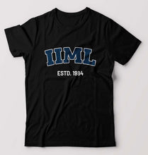 Load image into Gallery viewer, IIM Lucknow T-Shirt for Men-Black-Ektarfa.online
