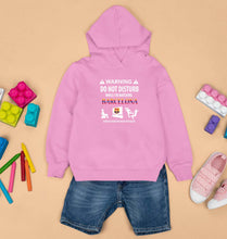 Load image into Gallery viewer, Warning FCB Kids Hoodie for Boy/Girl-0-1 Year(22 Inches)-Light Baby Pink-Ektarfa.online

