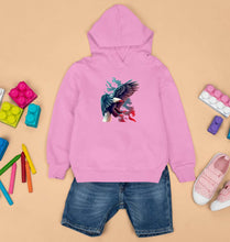 Load image into Gallery viewer, Eagle Kids Hoodie for Boy/Girl-Light Baby Pink-Ektarfa.online
