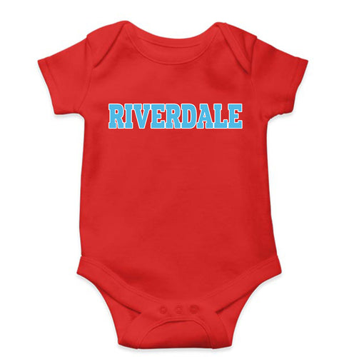 Riverdale Kids Romper For Baby Boy/Girl-Red-Ektarfa.online