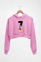 Load image into Gallery viewer, MS Dhoni (MSD) Crop HOODIE FOR WOMEN-Light Baby Pink-Ektarfa.online
