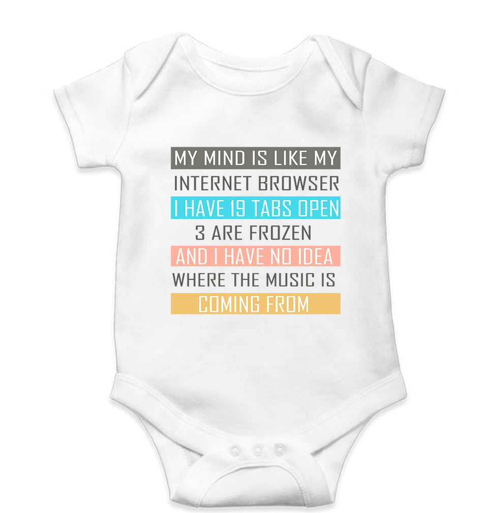 Internet Kids Romper For Baby Boy/Girl-White-Ektarfa.online