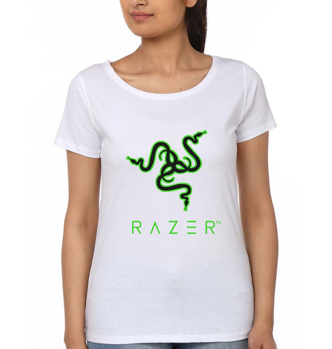 Razer T-Shirt for Women-White-Ektarfa.online