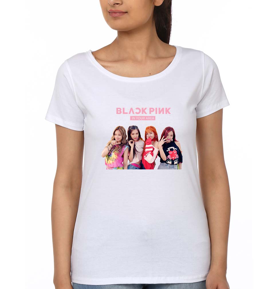 BLACKPINK T-Shirt for Women-White-Ektarfa.online