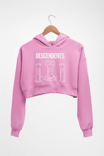 Load image into Gallery viewer, Descendents Crop HOODIE FOR WOMEN-Light Baby Pink-Ektarfa.online
