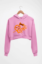 Load image into Gallery viewer, Mahakal Mahadev Bholenath Shiva Shivji Crop HOODIE FOR WOMEN-Light Baby Pink-Ektarfa.online
