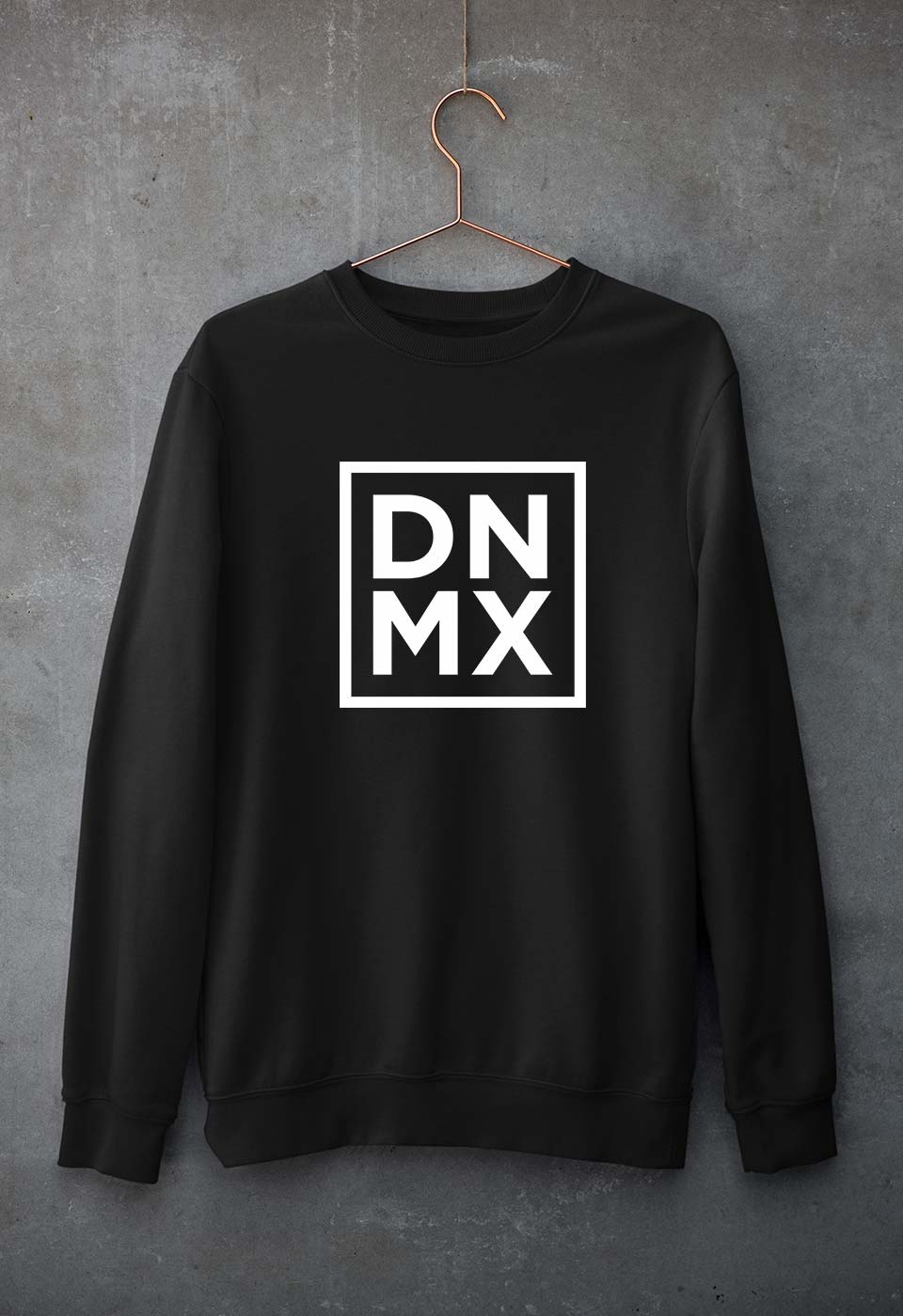 DNMX Unisex Sweatshirt for Men/Women-Black-Ektarfa.online
