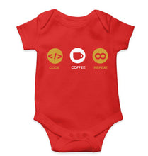 Load image into Gallery viewer, Coder Kids Romper For Baby Boy/Girl-Red-Ektarfa.online
