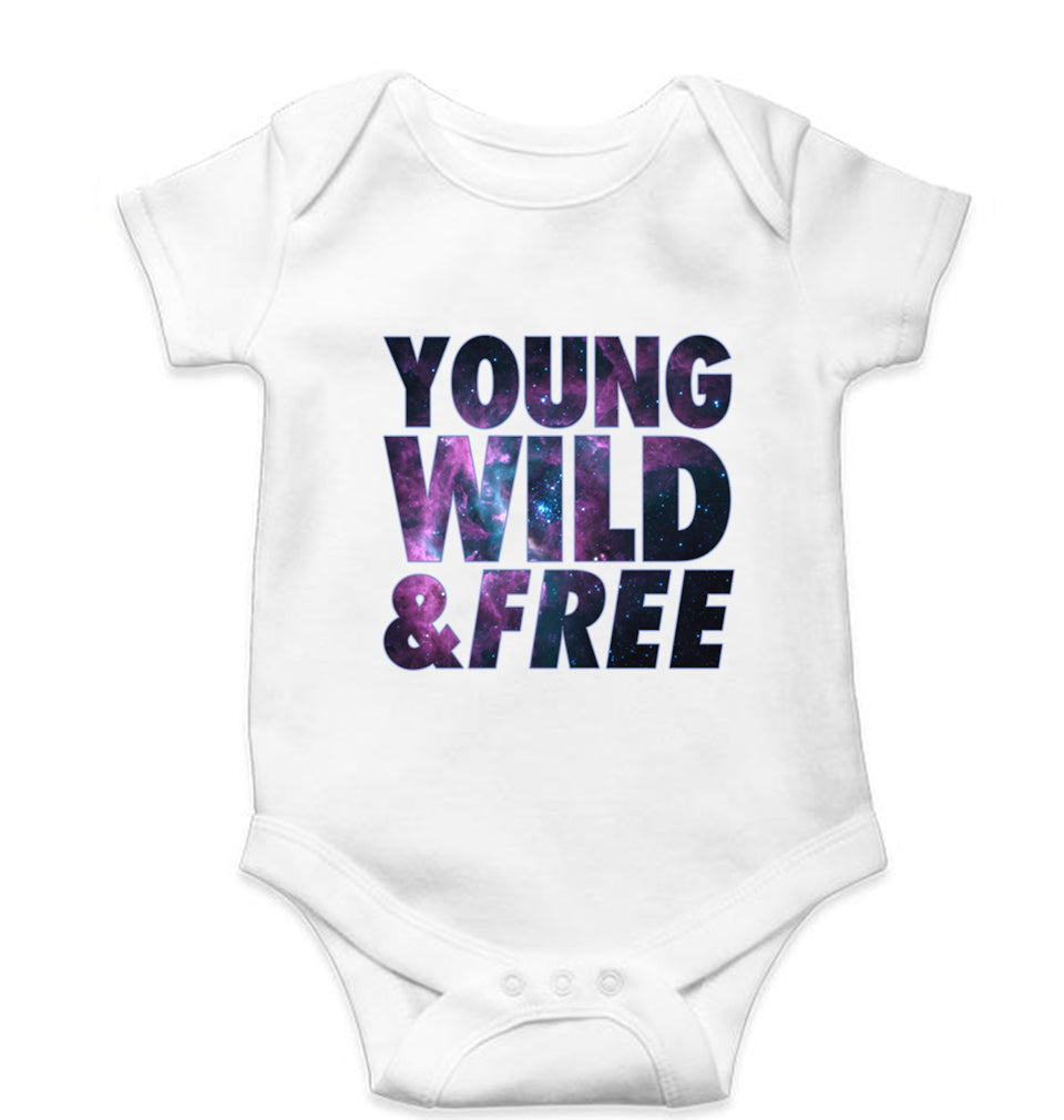 Young Wild Free Kids Romper For Baby Boy/Girl-White-Ektarfa.online