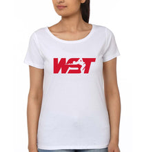 Load image into Gallery viewer, World Snooker (WST) T-Shirt for Women-White-Ektarfa.online
