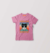 Load image into Gallery viewer, Cat Kids T-Shirt for Boy/Girl-Pink-Ektarfa.online
