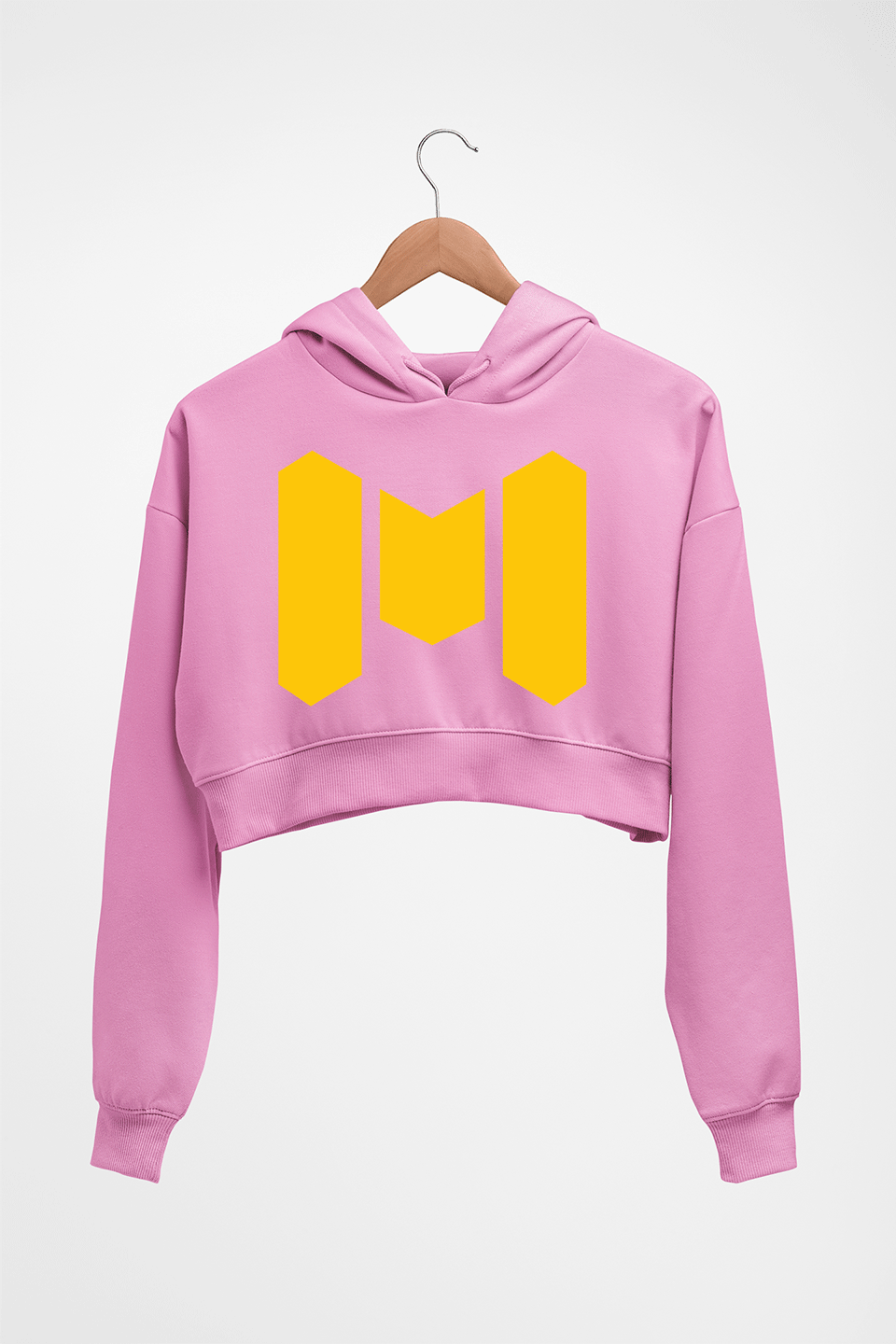 Call of Duty (COD) Mobile Crop HOODIE FOR WOMEN-Light Baby Pink-Ektarfa.online