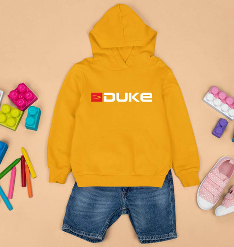 Duke Kids Hoodie for Boy/Girl-1-2 Years(24 Inches)-Mustard Yellow-Ektarfa.online