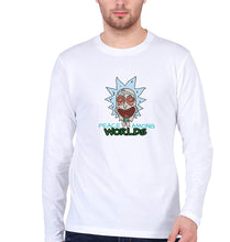 Load image into Gallery viewer, Rick and Morty Full Sleeves T-Shirt for Men-White-Ektarfa.online

