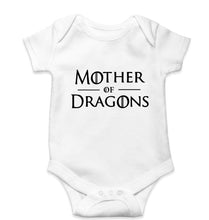 Load image into Gallery viewer, Mother of Dragons (GOT) Kids Romper For Baby Boy/Girl-0-5 Months(18 Inches)-White-Ektarfa.online
