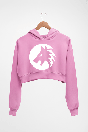 Call of Duty (COD) Crop HOODIE FOR WOMEN-Light Baby Pink-Ektarfa.online